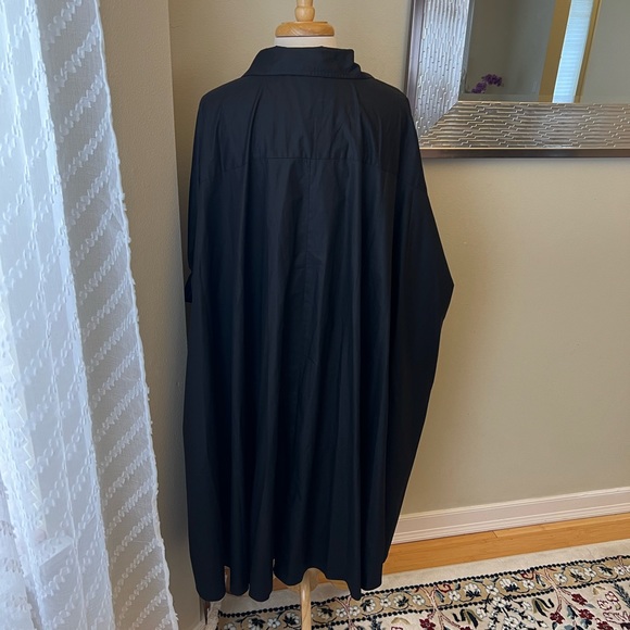 TOV Cape Button Front Shirt Size 44 XL - Picture 5 of 6